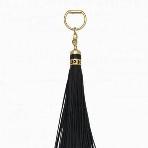 NEW Leather Tassel Bag Charm